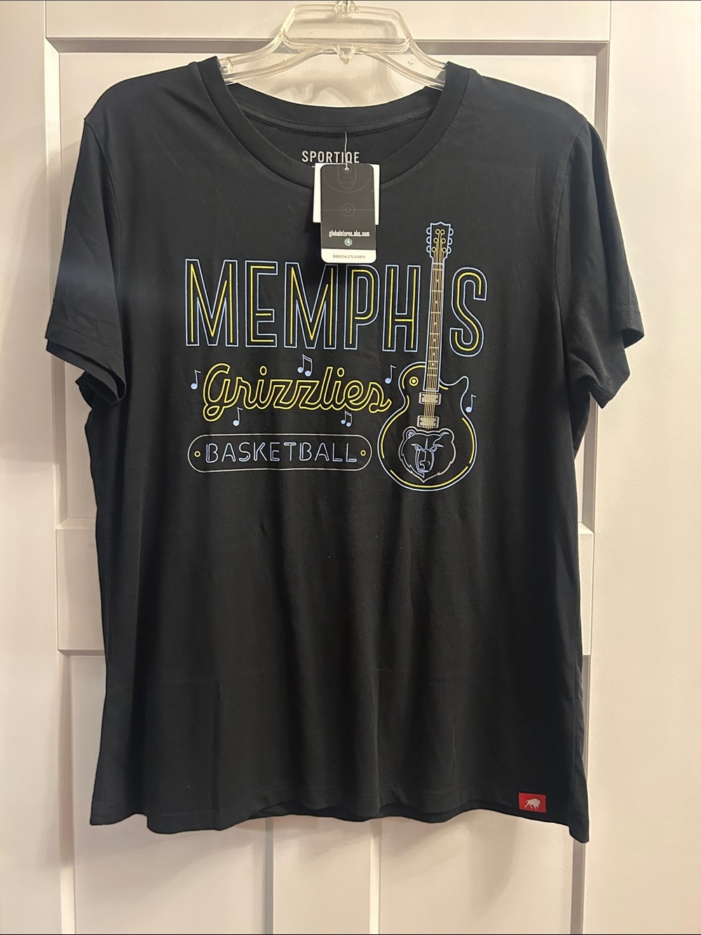 Memphis Grizzlies Black Graphic Tee